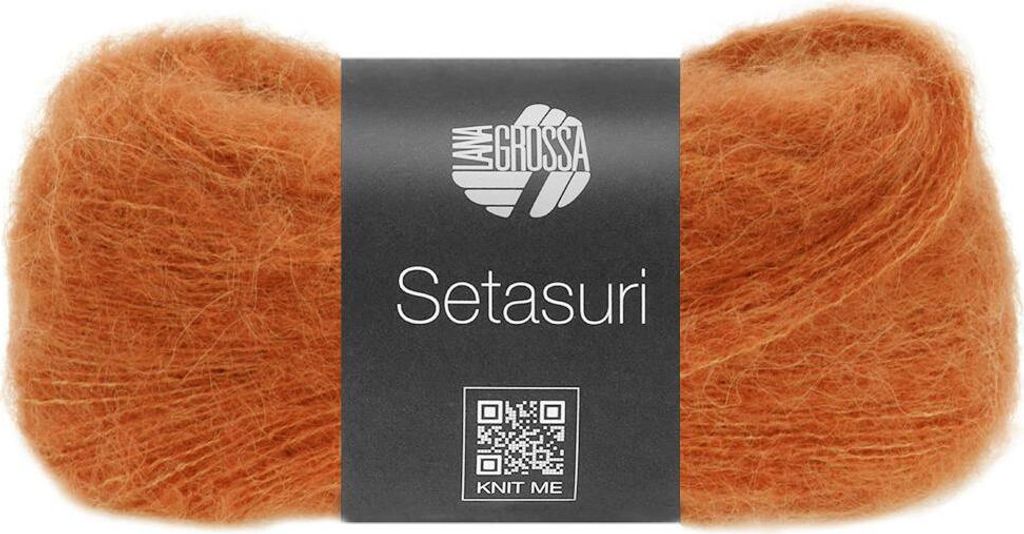 Lana Grossa - Setasuri 0063 rostorange Produktbild 