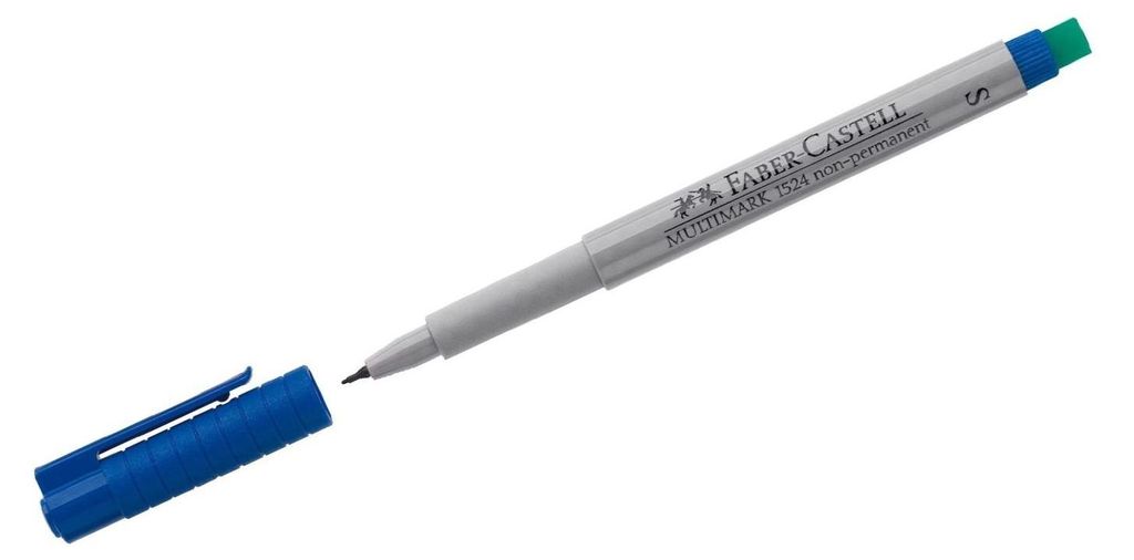 FABER-CASTELL NonPermanent Marker MULTIMARK S blau