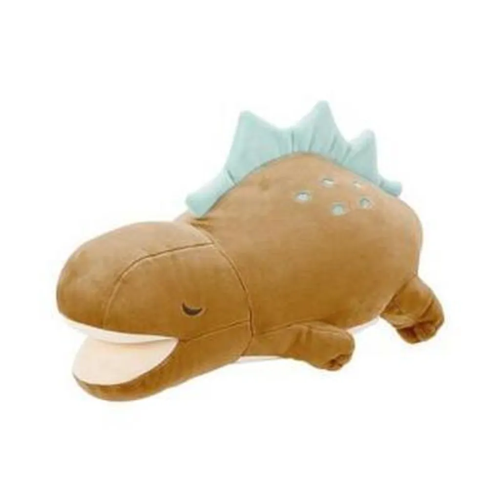 Doudou Dinosaure XXL Nemu Nemu Stego 53cm - Peluche Moelleuse et Souple