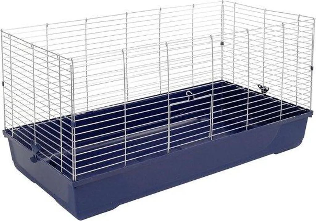 Abri pour lapins de jardin 120x53x86 cm avec rampe d'accès et parc