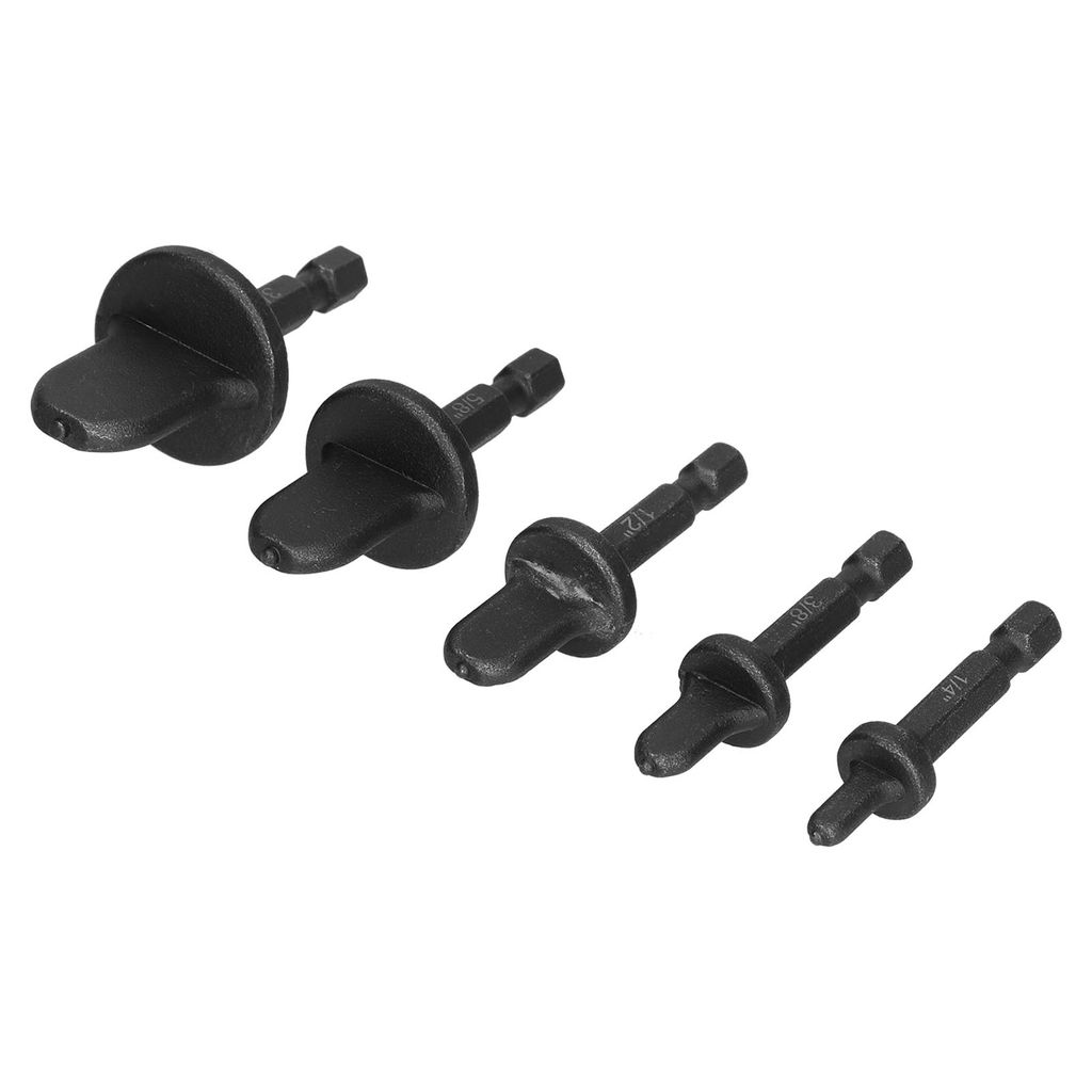 Swagging Tool Drill Bit,Pipe Swagging Tool Set,Steel Flaring Drill Bit,Air Conditioner Tube Swagging Tool,Air Conditioner Pipe Expander,Flaring Too...