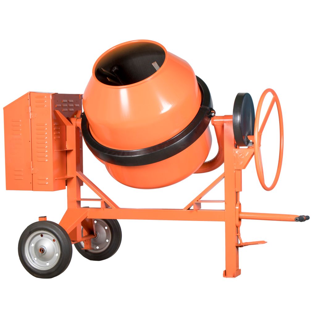 SIRL BP400N Evo Plus Profi Betonmischer 360L 230V 2 PS Mischmaschine Beton Betonmischmaschine | Gusseisen-Zahnkranz, 2,60 m3/h Mischleistung, 171kg