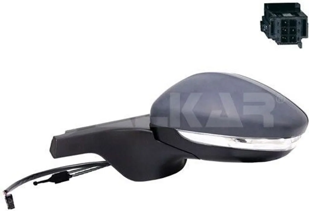 Rétroviseur gauche C3 III (SX) : Réparez votre visibilité - ALKAR 6135881