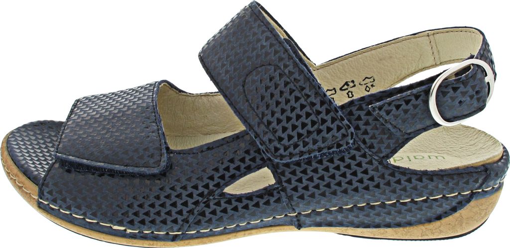Waldläufer Heliett Sandale Blau in Gr. 40 Produktbild 