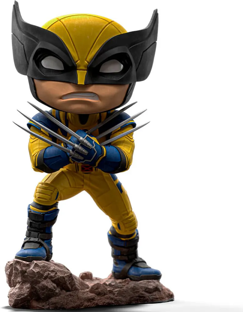 Figurine MiniCo Wolverine Jaune Deadpool Iron Studios 13cm Collectible - 15