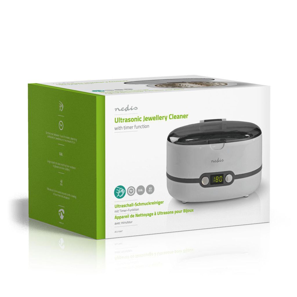 Ultradźwiękowa myjka do biżuterii | Zasilanie sieciowe | Zdjęcie produktu 11