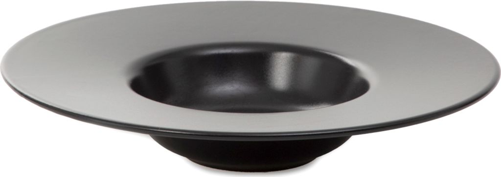 HOMLA FAMELIO Nudelteller schwarz 28 cm Produktbild 1