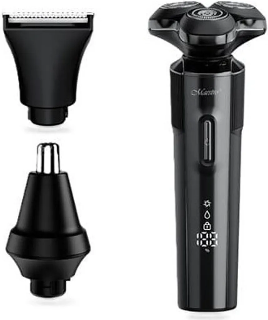 Kit de Rasage MAESTRO MR-678 Anti-Irritation Recharge USB 90 Minutes