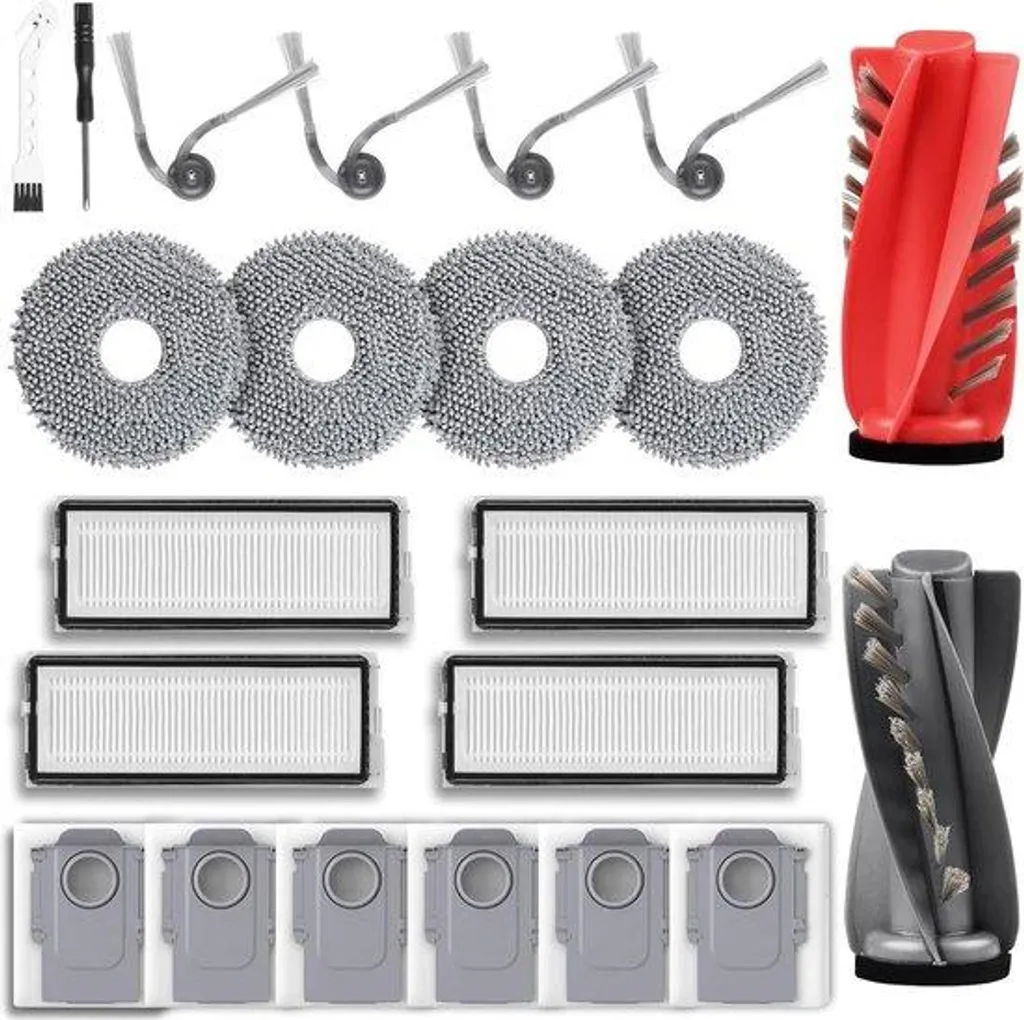 Réparer Aspiration Faible Aspirateur Robot : Kit Brosses Sacs et Filtres
