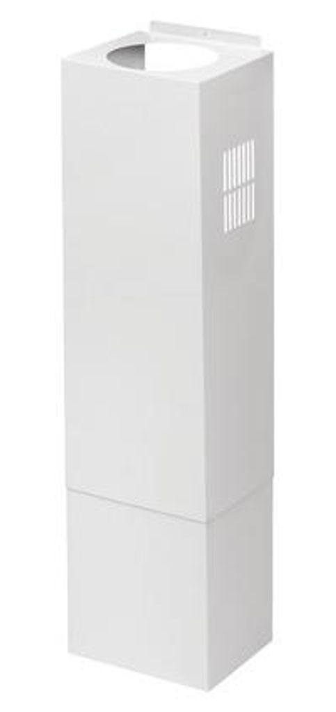Amica Teleskopkamin Edelstahl für UH 17010 E / UH 17052 E, Produktbild 