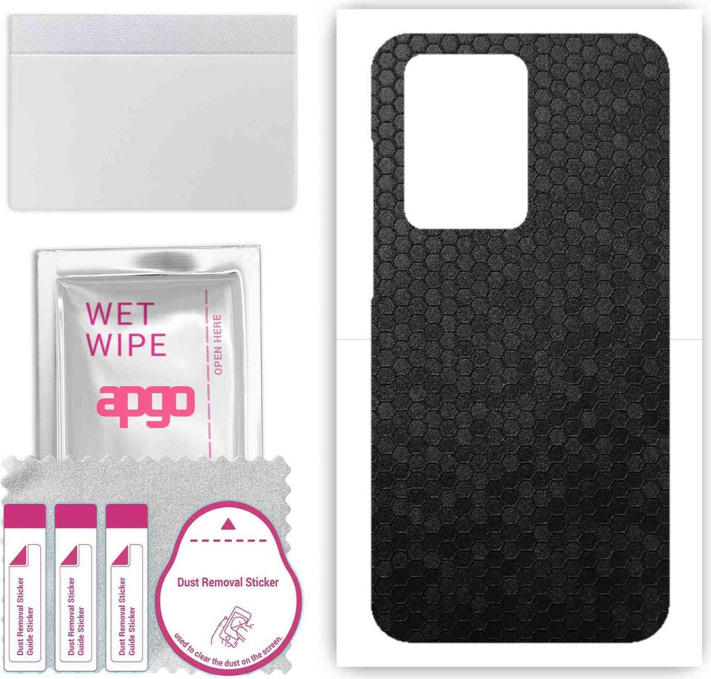apgo Rückseite Schutzfolie, Skin, kompatibel mit Samsung Galaxy S20 Plus 5G, Hinten Displayschutzfolie aus Vinylfolie, kratzfest, einfache Montage...
