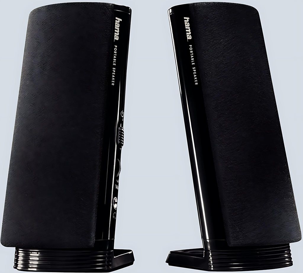 HAMA PC reproduktory 2.0 aktvne Napjanie cez USB 2x120mW sw Obrázok produktu 