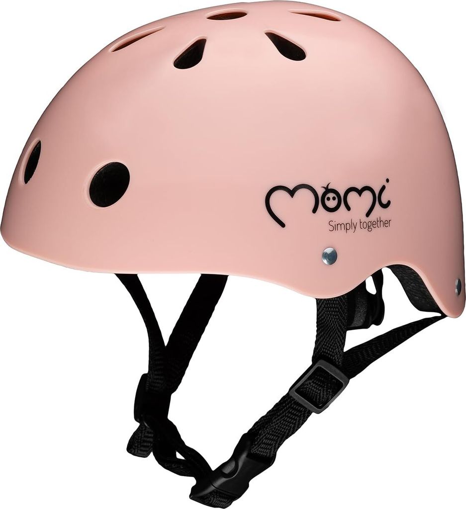 KASK DZIECIĘCY ROWER HULAJNOGA - MoMi MIMI RÓŻOWY MAT - ABS Zdjęcie produktu 9