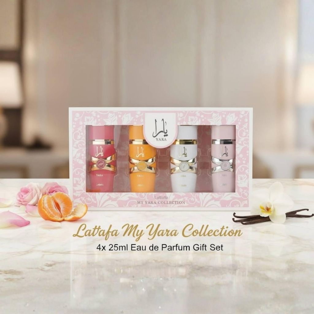 Lattafa My Yara Collection 4×25 ml – Geschenkset mit Yara