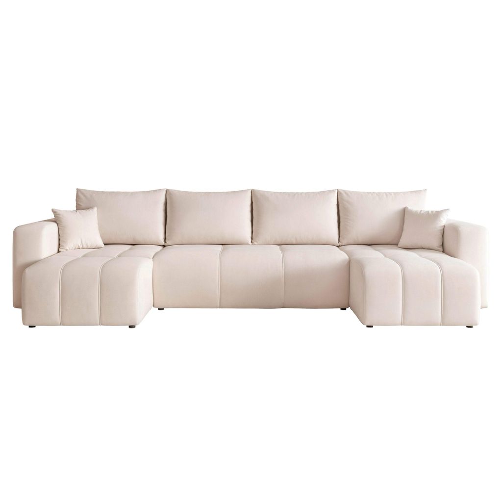 Idohome – modernes U-förmiges Ecksofa mit Schlaffunktion Produktbild 