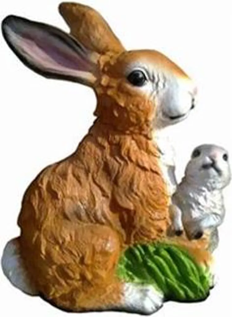 Lapin des champs Statue Jardin Décoration Sculpture par jvmoebel Nouveau