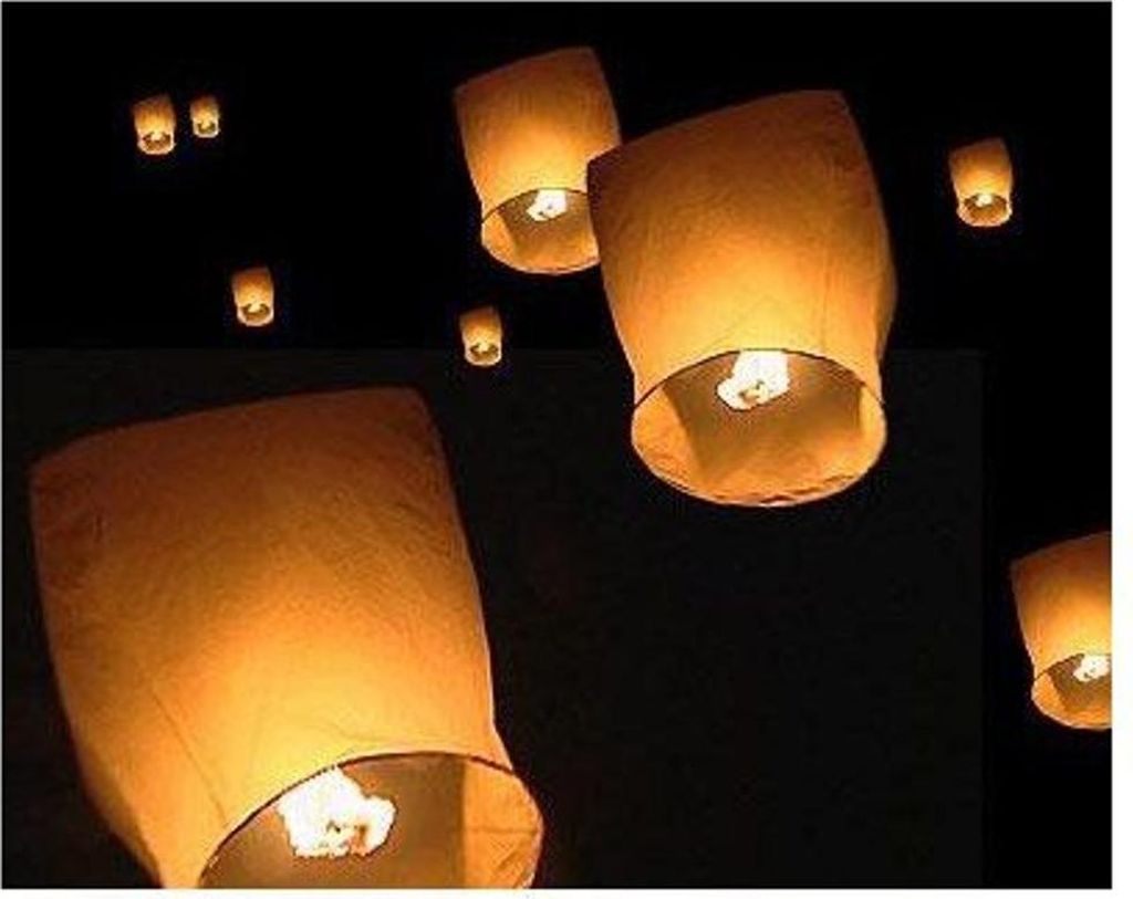 Lampion přání - bílý Obrázek produktu 