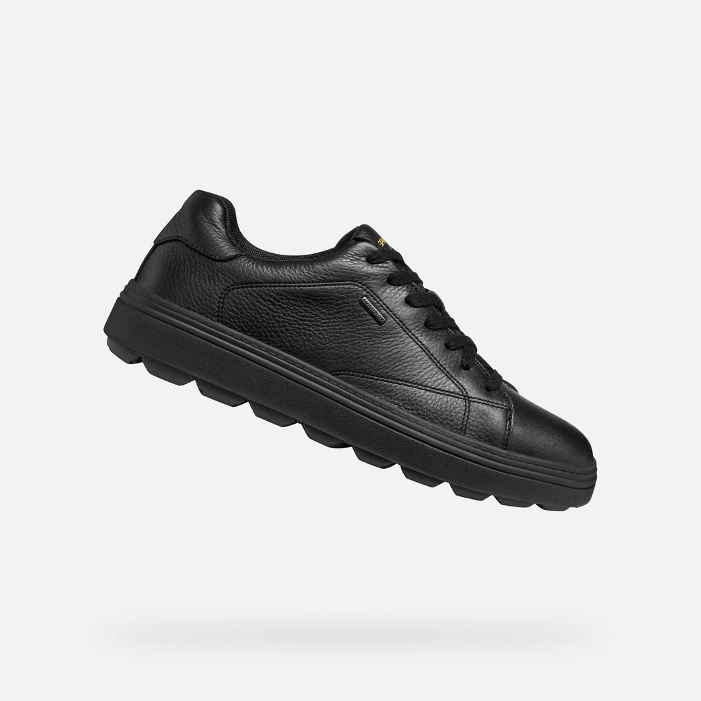 Geox Schwarze Herren-Sneaker Spherica Ecub-1.1 42
