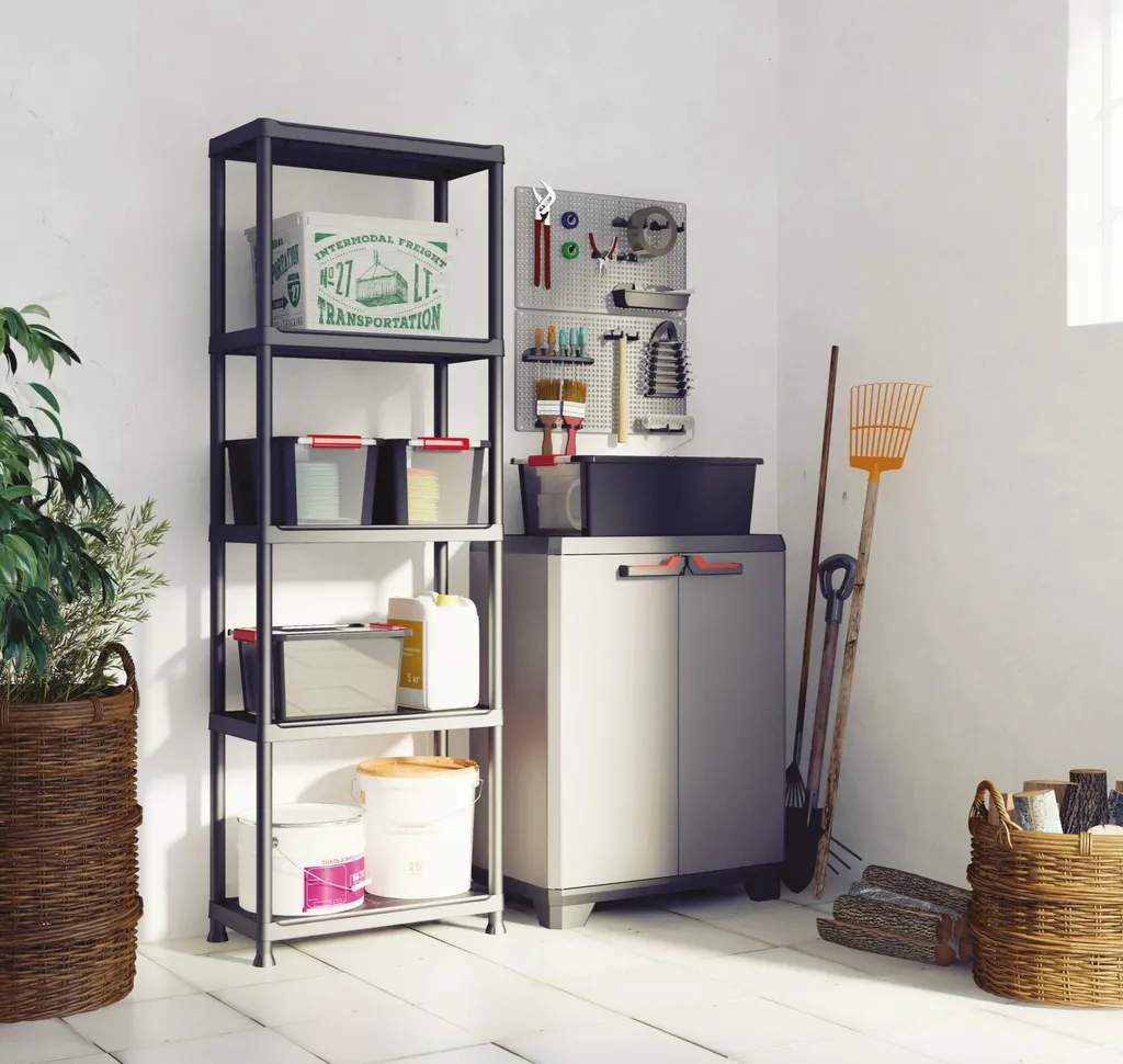 Rangement Atelier Compact Keter Stilo Base 90cm - Gain de Place Idéal - 6
