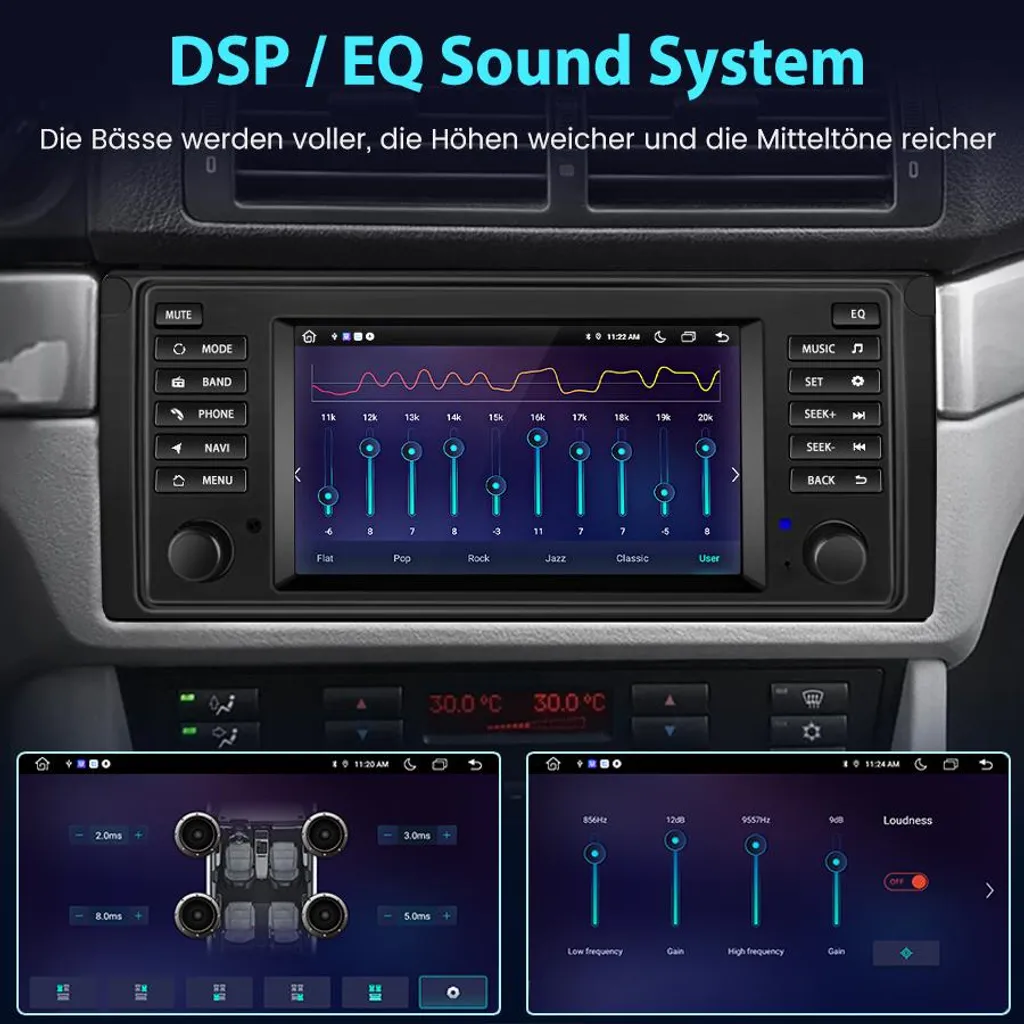 Autoradio BMW X5 E53 7" Android 13 CarPlay GPS: Offerta Imperdibile - 9