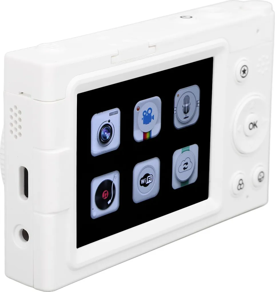 Appareil photo numérique 4K compact avec zoom 28x et autofocus précis
