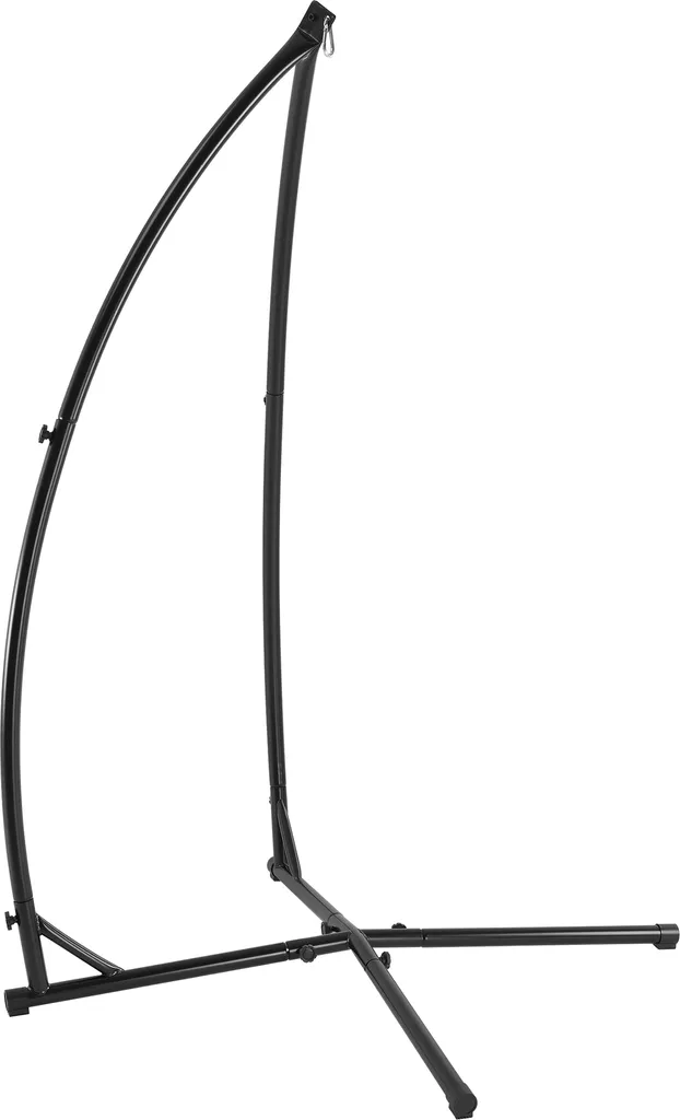 Support de chaise suspendue universel noir - Pied de balancelle solo