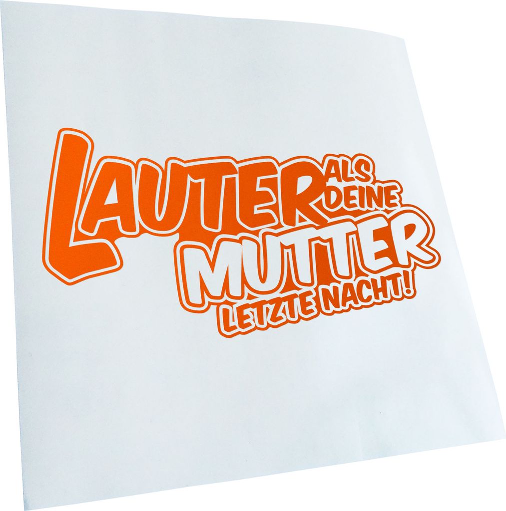 Kiwistar - Autoaufkleber - See You in Hell - Neon Matt - Aufkleber für Auto Kfz Fahrrad, LKW, Truck Mofa