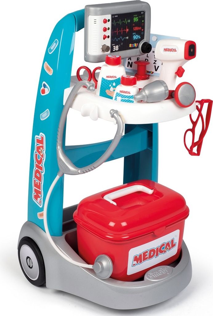 Nákupný vozík Smoby ELECTRONIC MEDICAL Obrázok produktu 