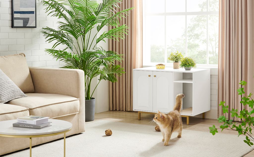 Katzenschrank, Katzentoilette, Katzenklo Schrank, Produktbild 4