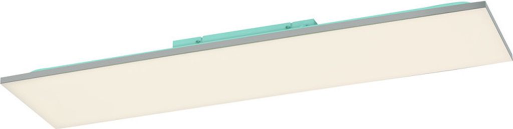 JUST LIGHT LED Panel GUSTAV länglich RGB Backlight, CCT, Fernbedienung, dimmbar weiß Wohnräume, z.B. Wohnzimmer, Esszimmer, Schlafzimmer, Kinder...