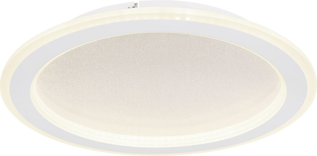 Globo Lighting Deckenleuchte Metall weiß, LED