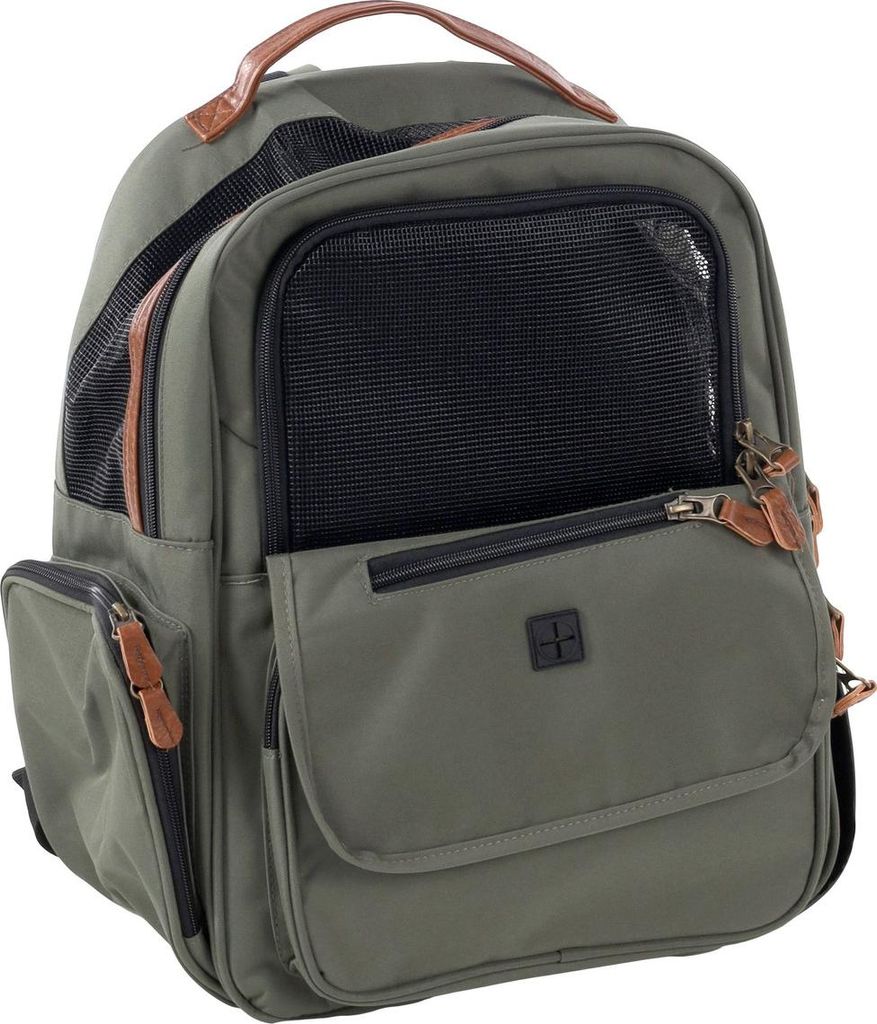 Flamingo Wiro Haustierrucksack Grün 40x25x41 cm Grün 40x25x41 cm