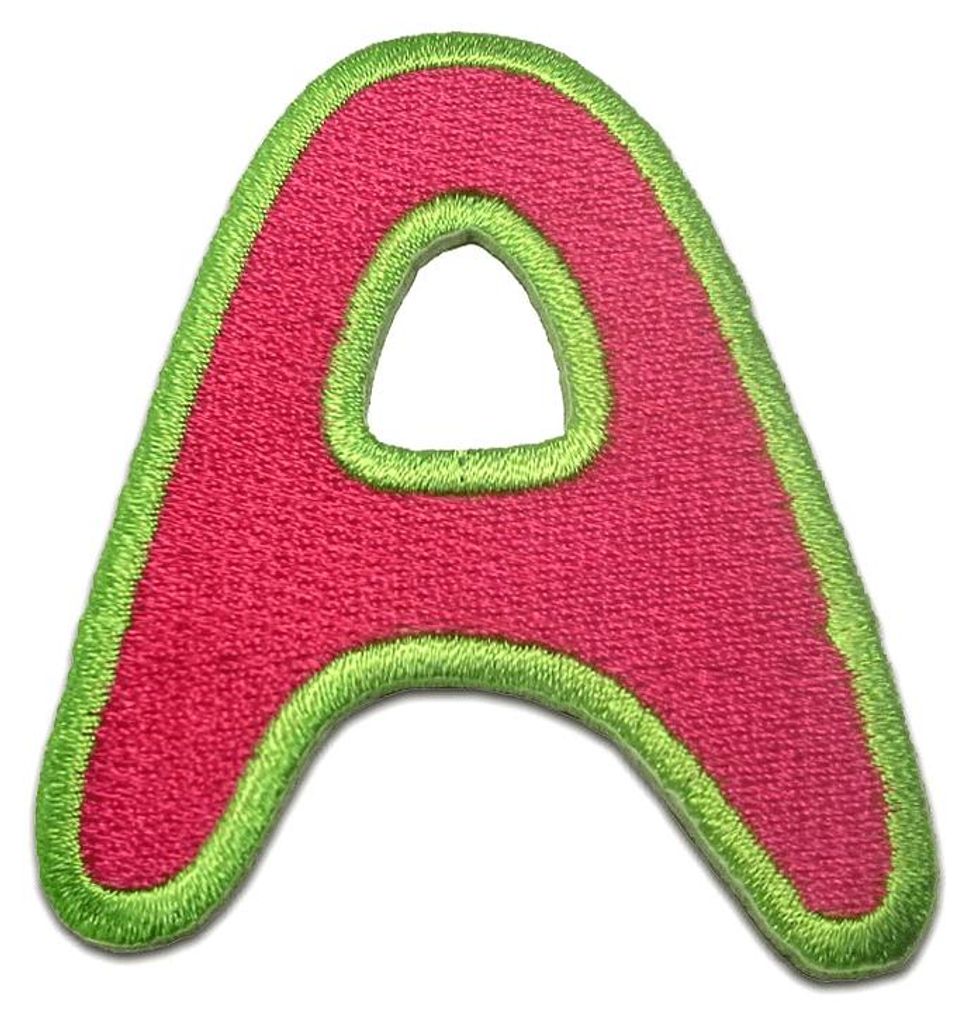 Buchstabe A - 6.3x5.3cm: Alphabet Buchstaben Einzeln Produktbild 