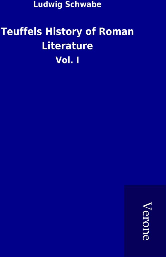 Teuffels History of Roman Literature