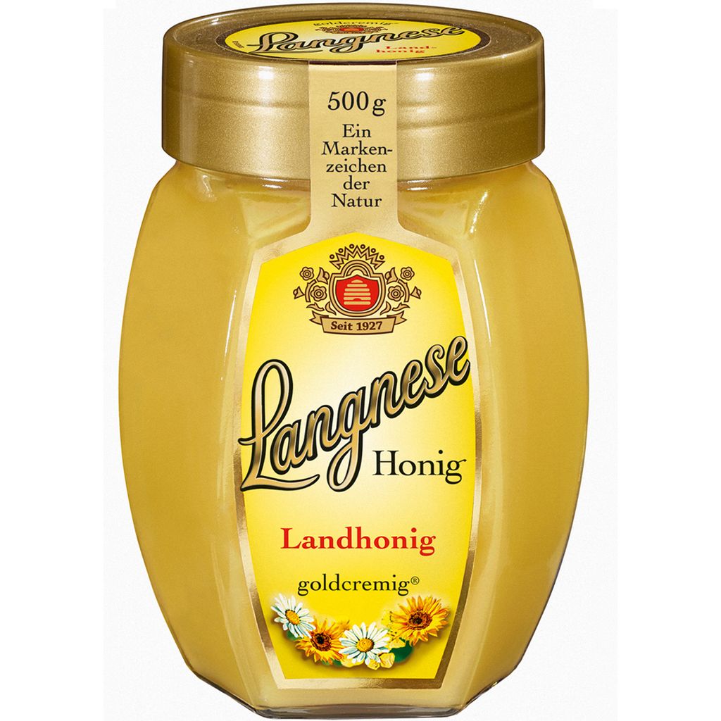 Open Food Landhonig - Langnese - 500g, A, 500 g, 302 kcal, Produktbild 