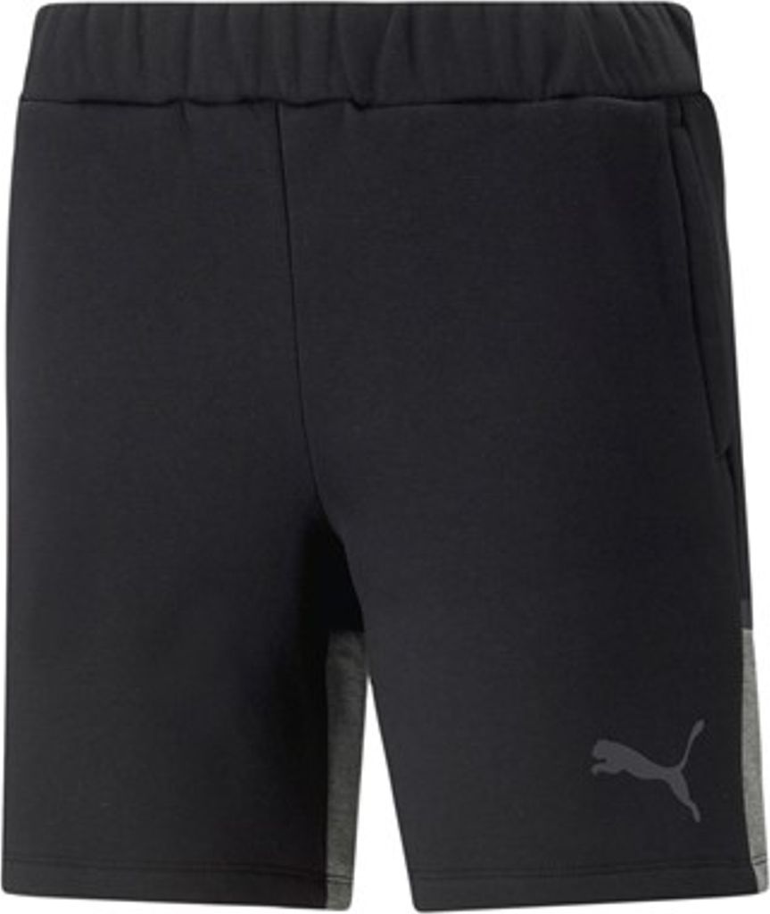 Puma teamCUP Casuals Shorts Damen schwarz grau Gr L