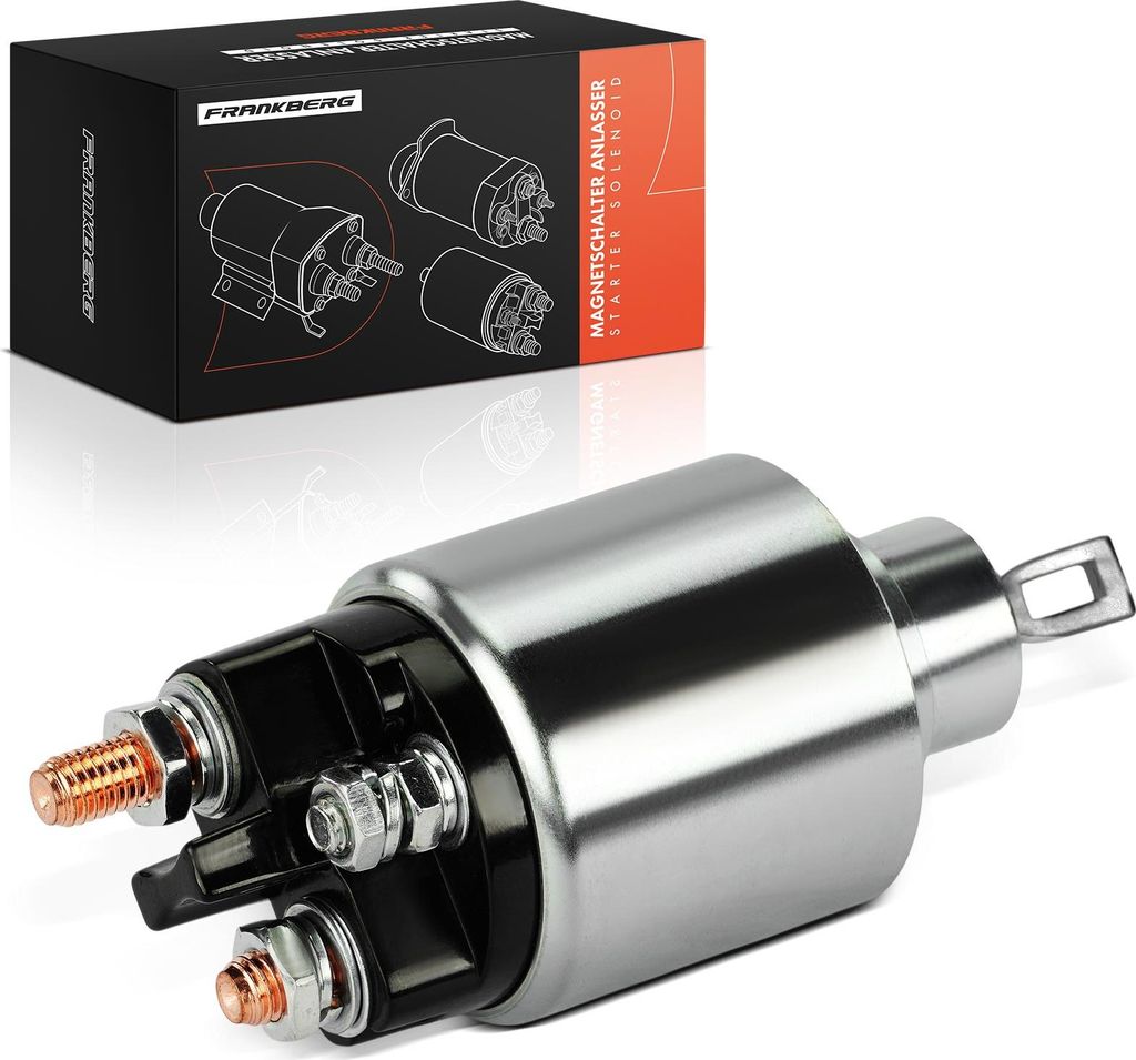 Frankberg 1x Magnetschalter Starter für Citroën Jumper Peugeot Fiat Ducato 250 Ford Transit