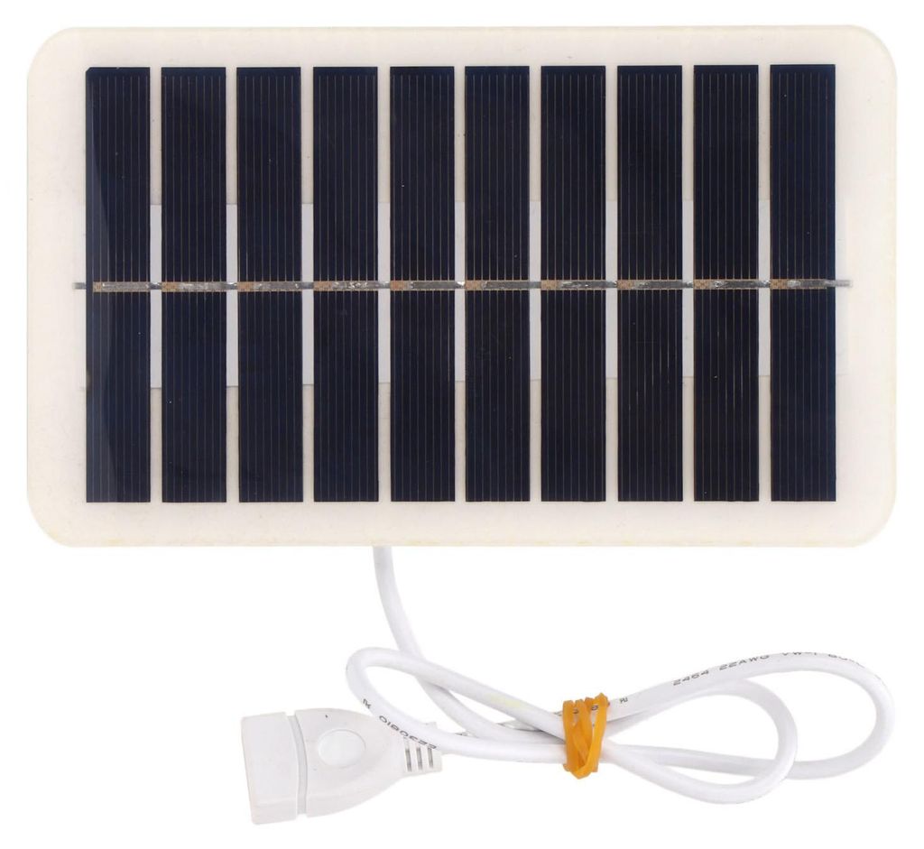 5V 2W 400mA solární panel Venkovní nouzový USB solární Obrázek produktu 