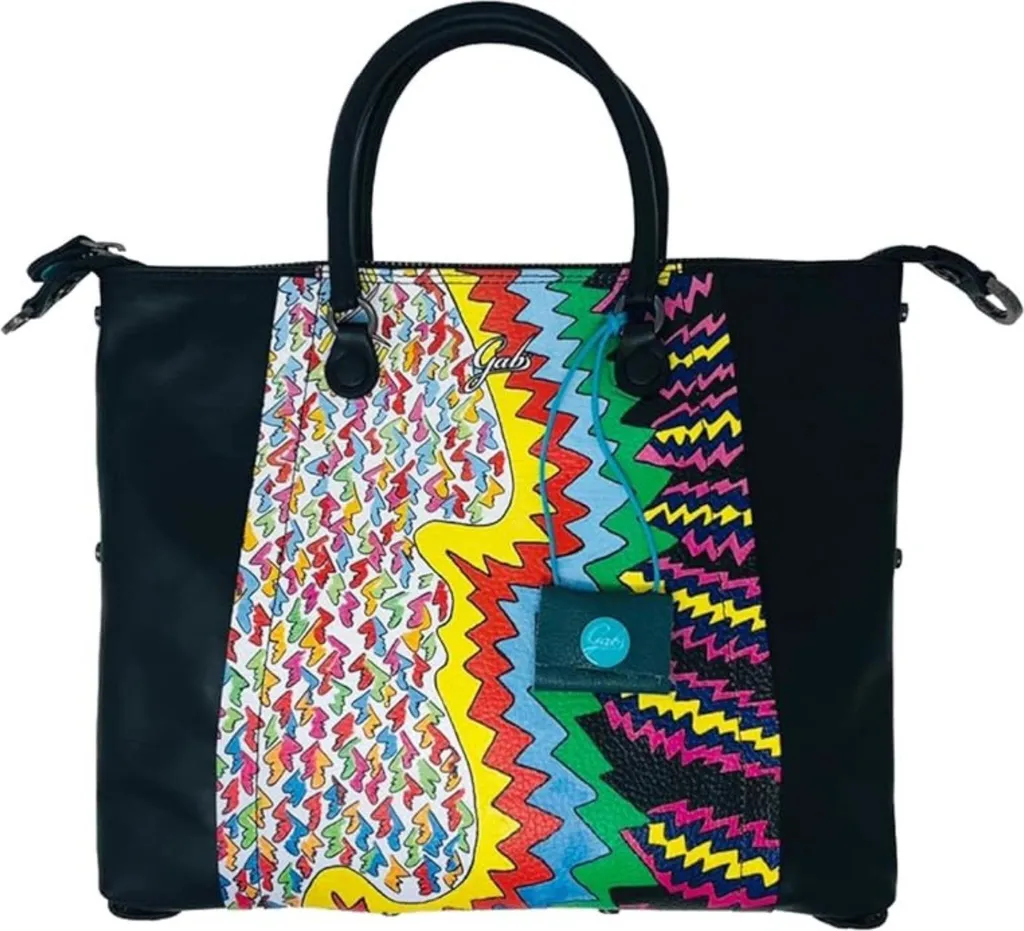 Grand Sac à Main pour Femme Gabs Bellona - Cabas Multicolore en Cuir