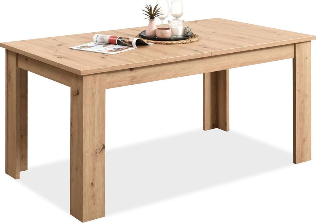 Table à Manager Table Extensible 120x80 cm Table Salle a Image du produit 