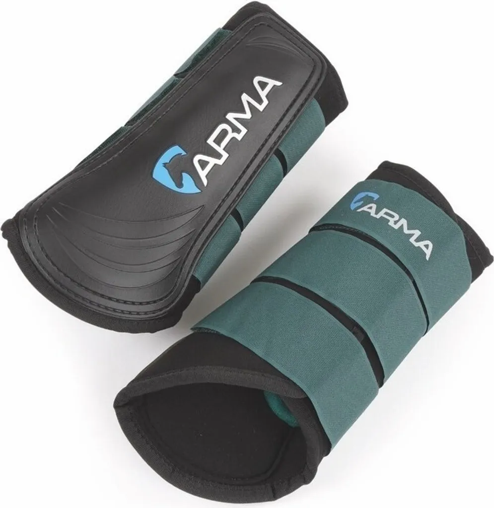 ARMA ER200 Pony Green Boots | Protezioni Neoprene per Salto Ostacoli
