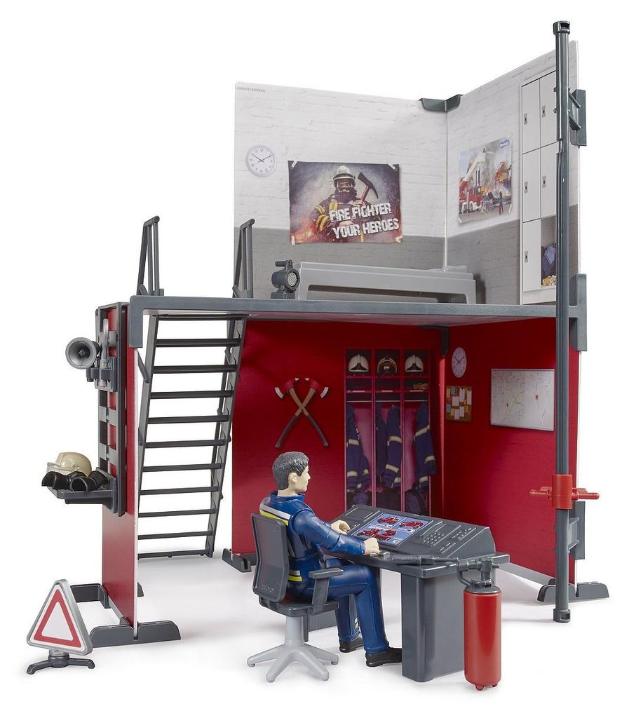 BRUDER 62702, Feuerwache, 4 Jahr(e), Mehrfarbig, Produktbild 