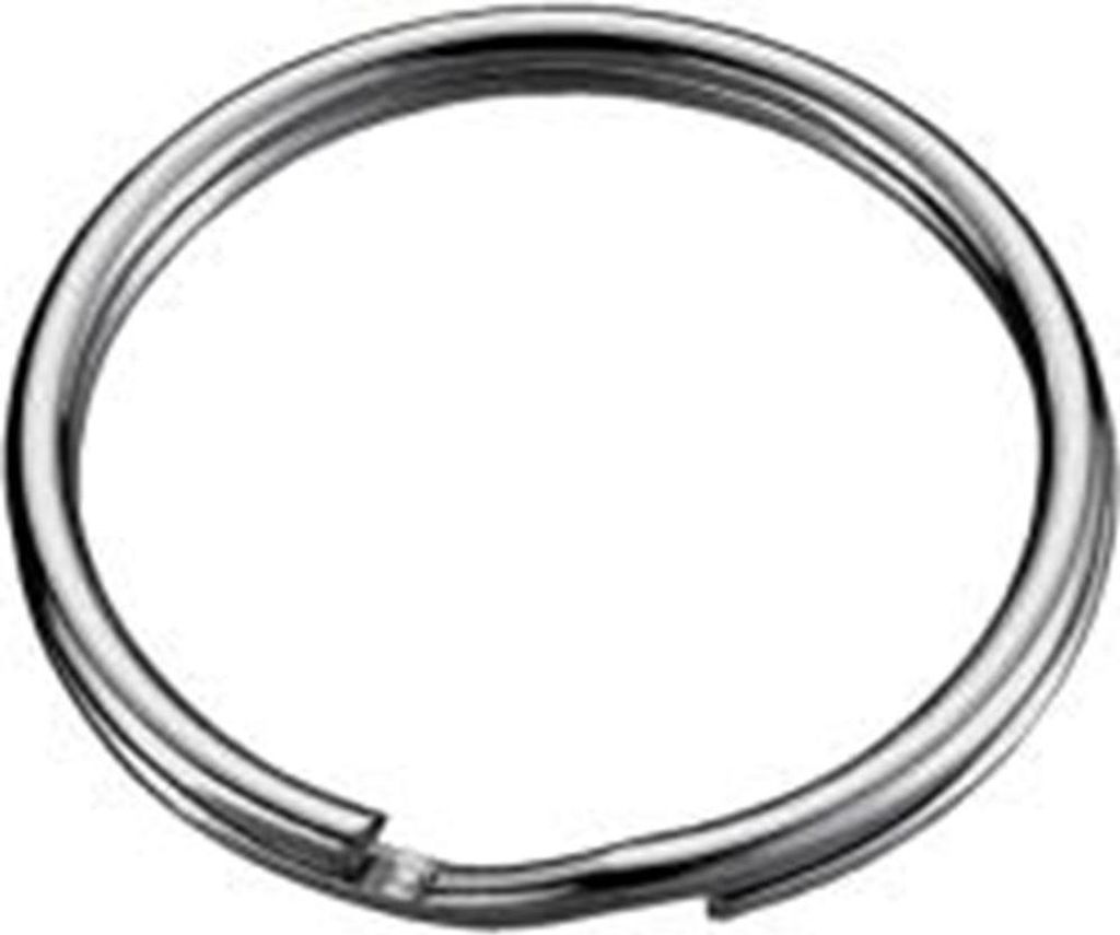 Connex Schlüsselringe zur sicheren Befestigung von Schlüsseln, 20 mm, 10 Stück