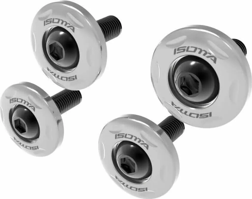 Solution vibrations : douilles de culasse ISOTTA argent Moto Guzzi kit - 2