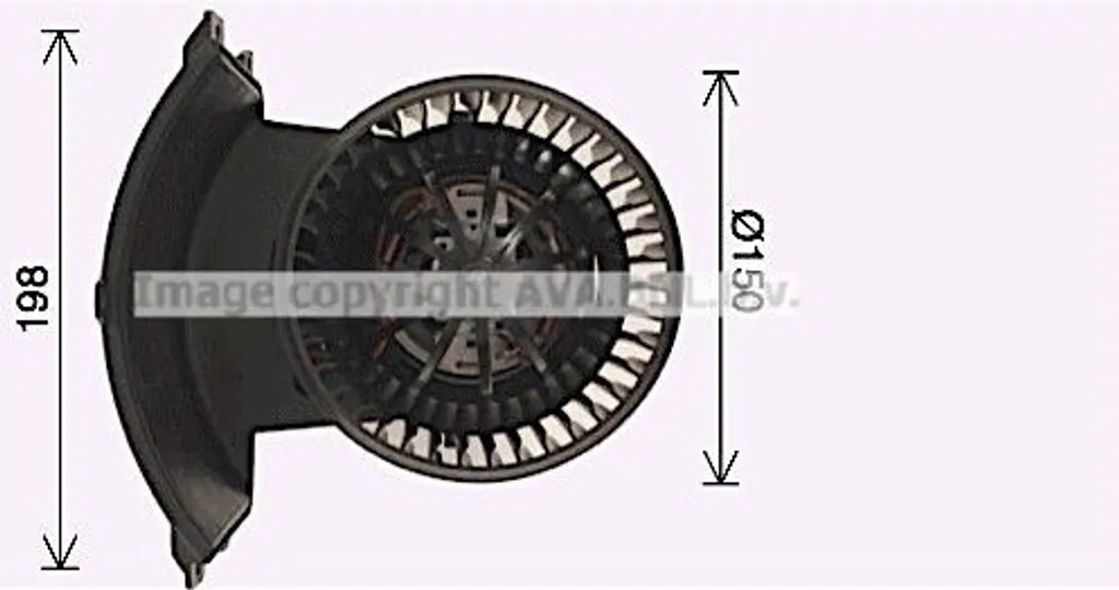 Réparer ventilation T5 T6 avec moteur PRASCO VN8411 OE 7E1819021A