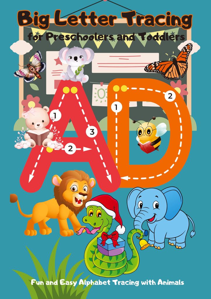 BIG Letter Tracing for Preschoolers and Toddlers
