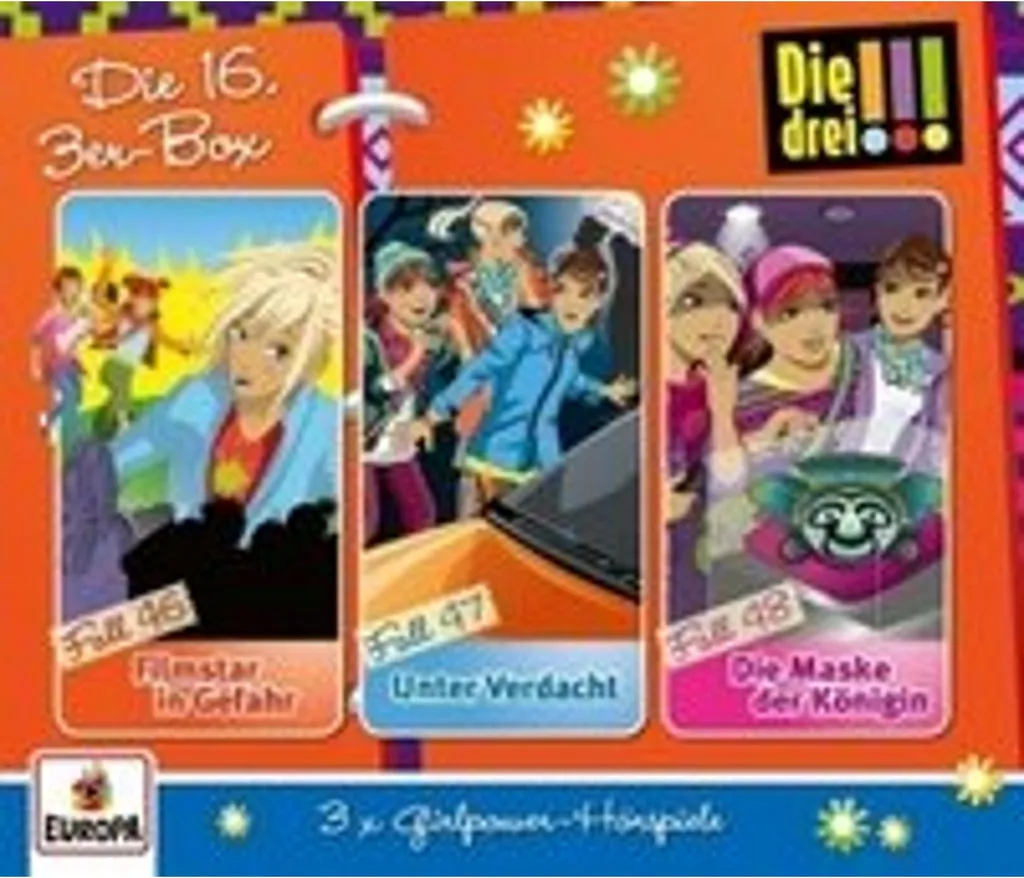 Évitez l'ennui avec Die drei ??? 3er Box - Épisodes 46-48 sur 3 CD