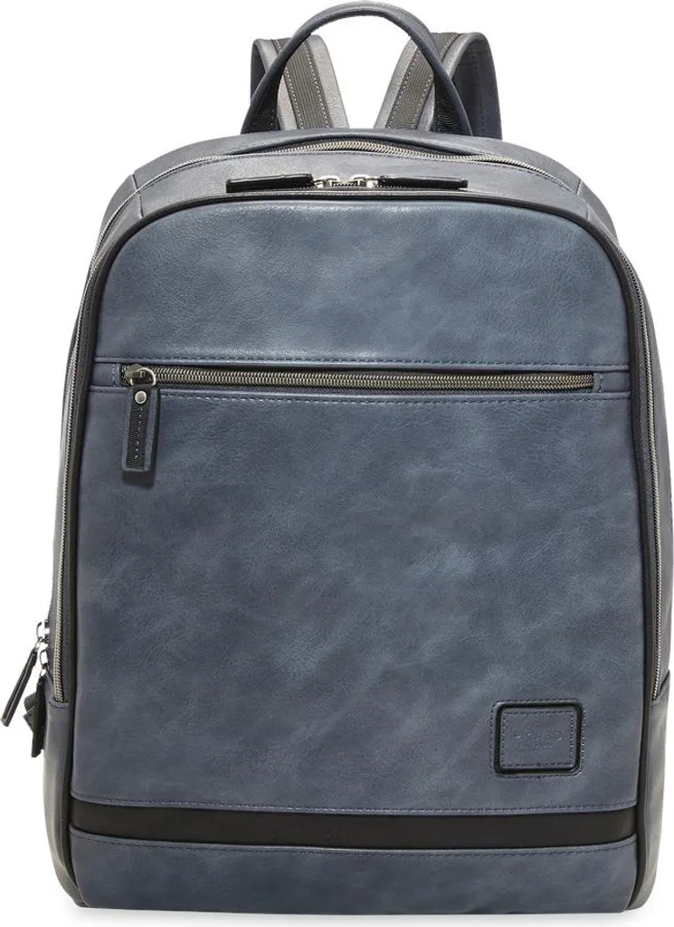 Sac à dos PC portable 15 pouces PICARD Breakers bleu jeans multifonction - 10