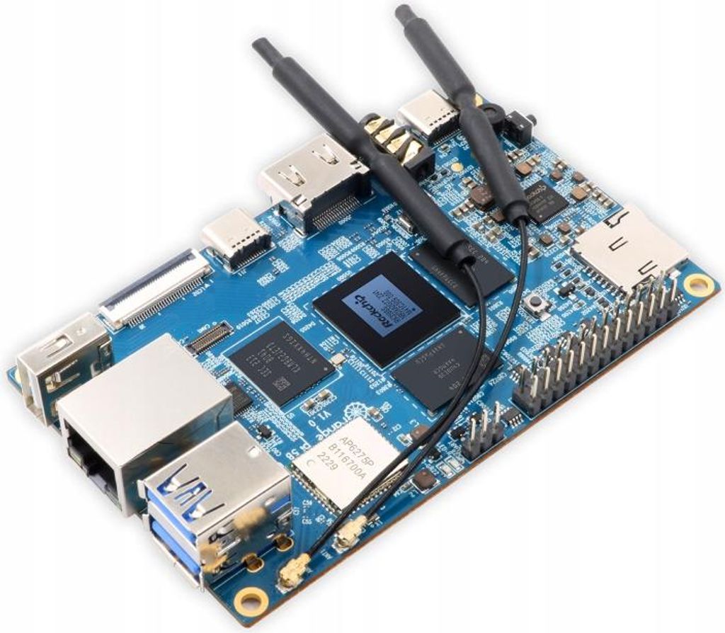 Mikrokomputer Orange Pi 5B 4GB HDMI 8K DDR4 USB C RK3588S + Zdjęcie produktu 