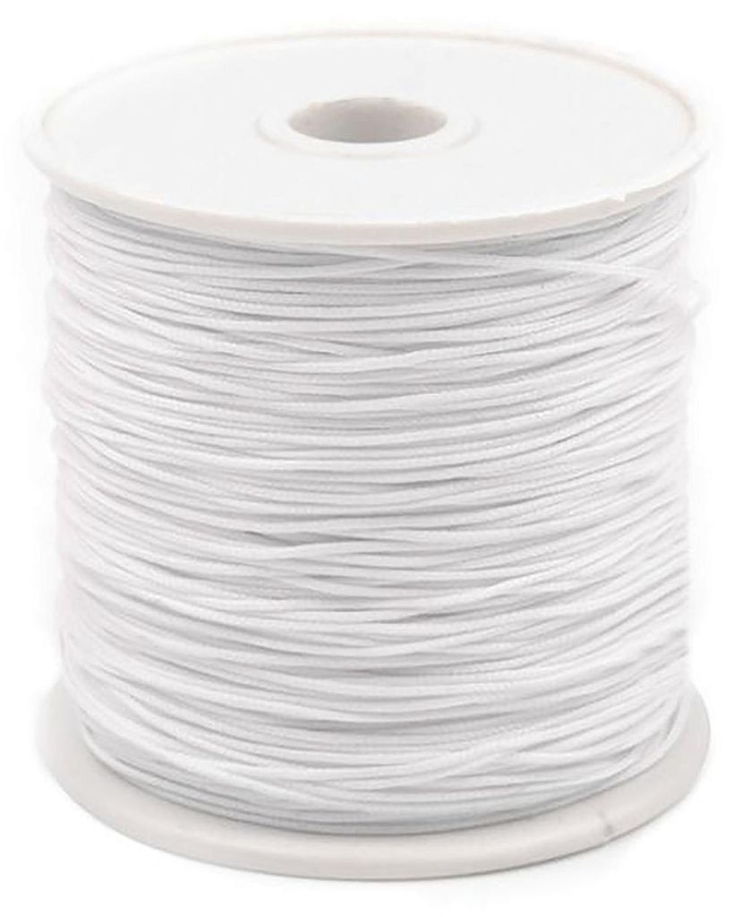 90m Polyesterschnur 0,5/1mm geflochten Schmuckkordel Produktbild 